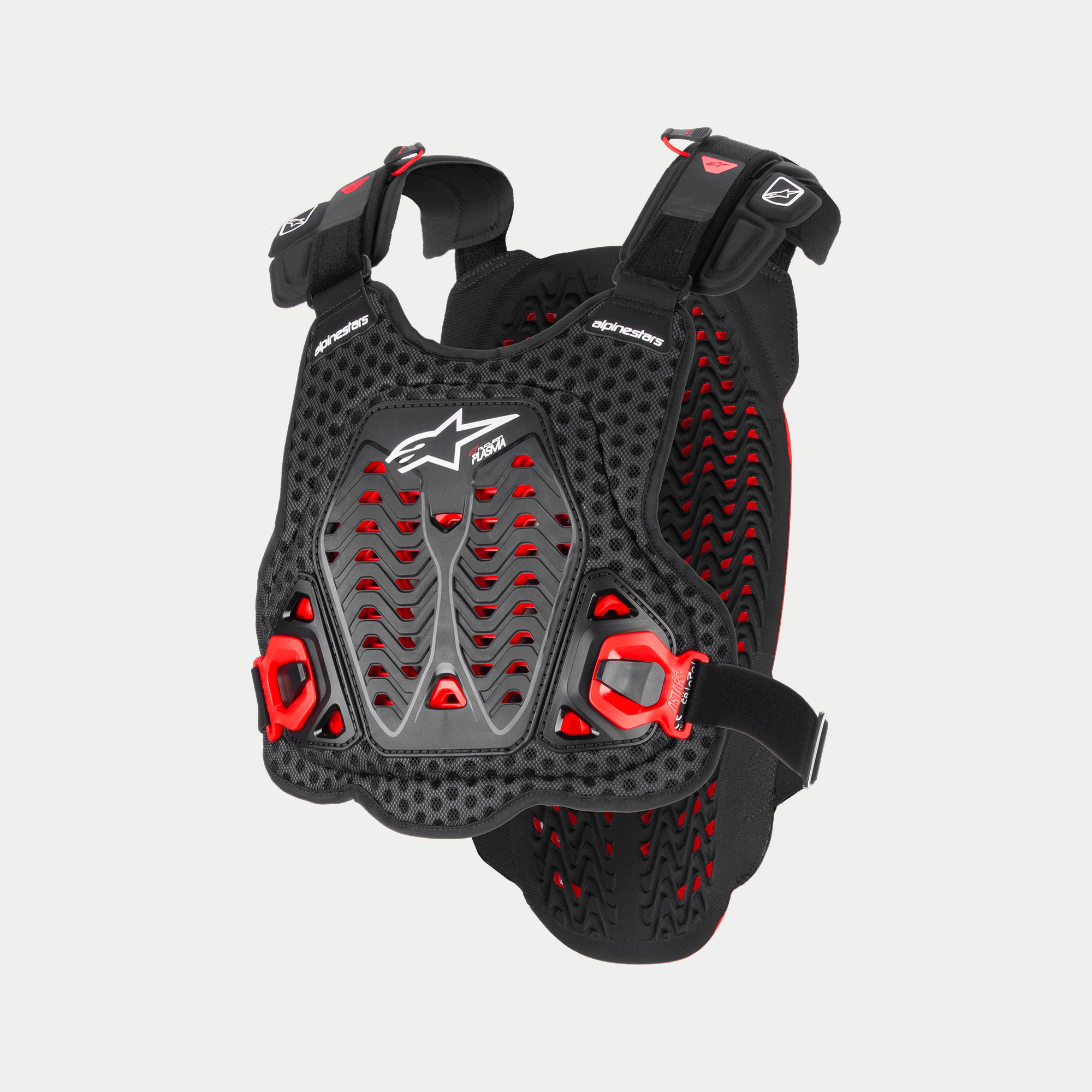 Alpinestars A-5 Plasma Chest Protector - Black/Red/White