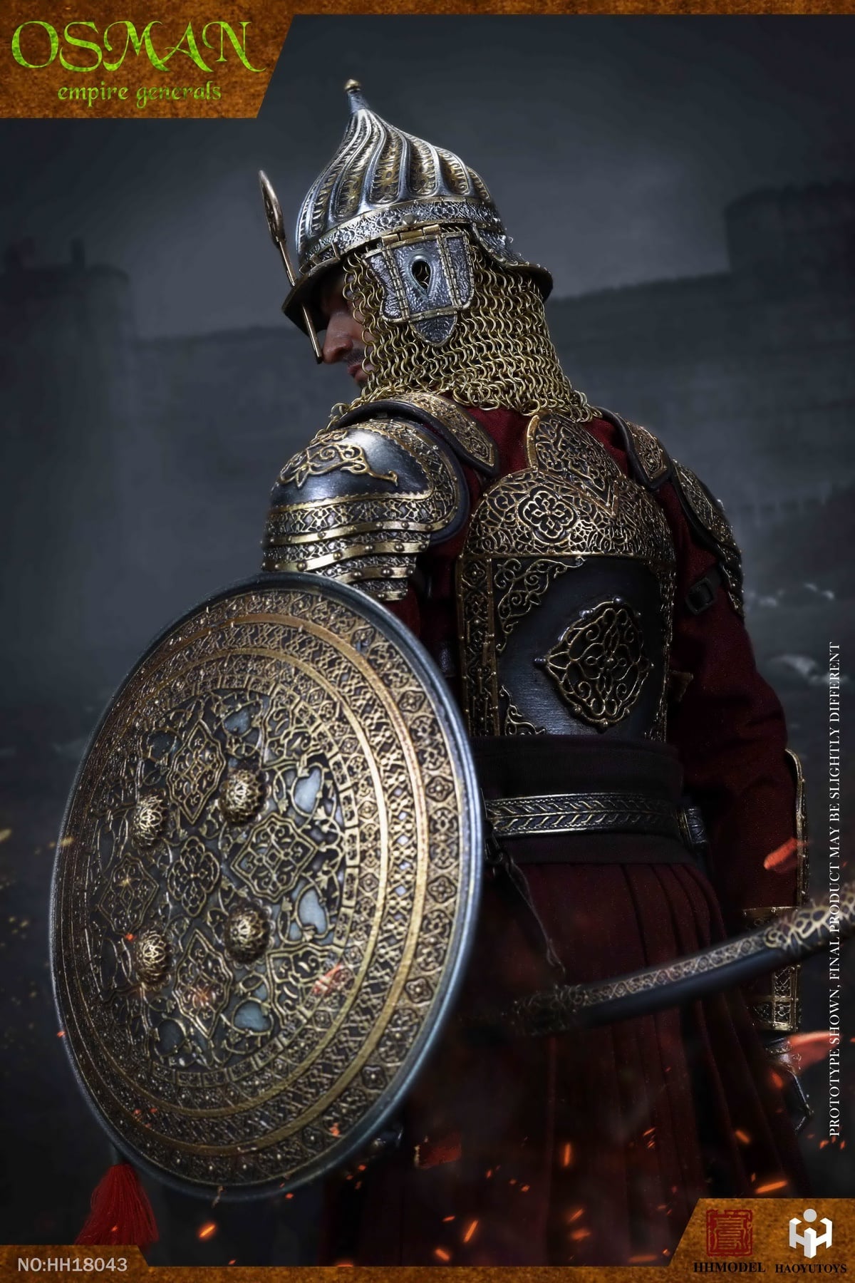 [สั่งจอง]HHMODEL x HAOYUTOYS HH18043 1/6 : Empire Series - General of the Ottoman Empire