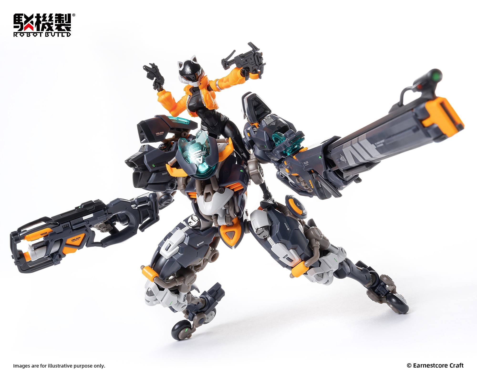 [พร้อมส่ง ] Earnestcore Craft : Robot Build RB-14 AutoNine