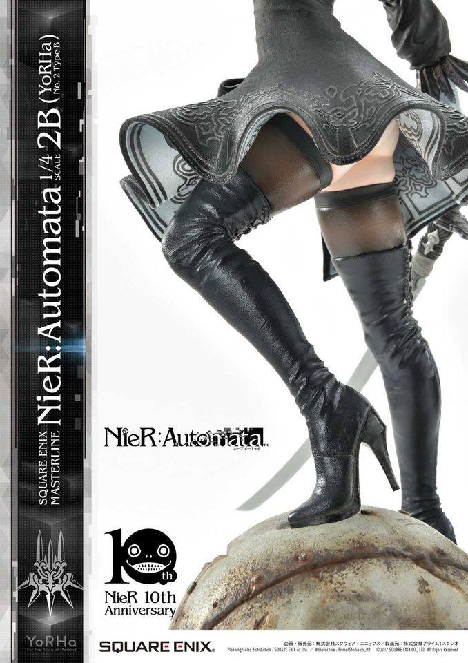 [สั่งจอง]Prime 1 Studio x Square Enix 1/4 scale SEM-02: NIER AUTOMATA 2B (YORHA NO. 2 TYPE B2)