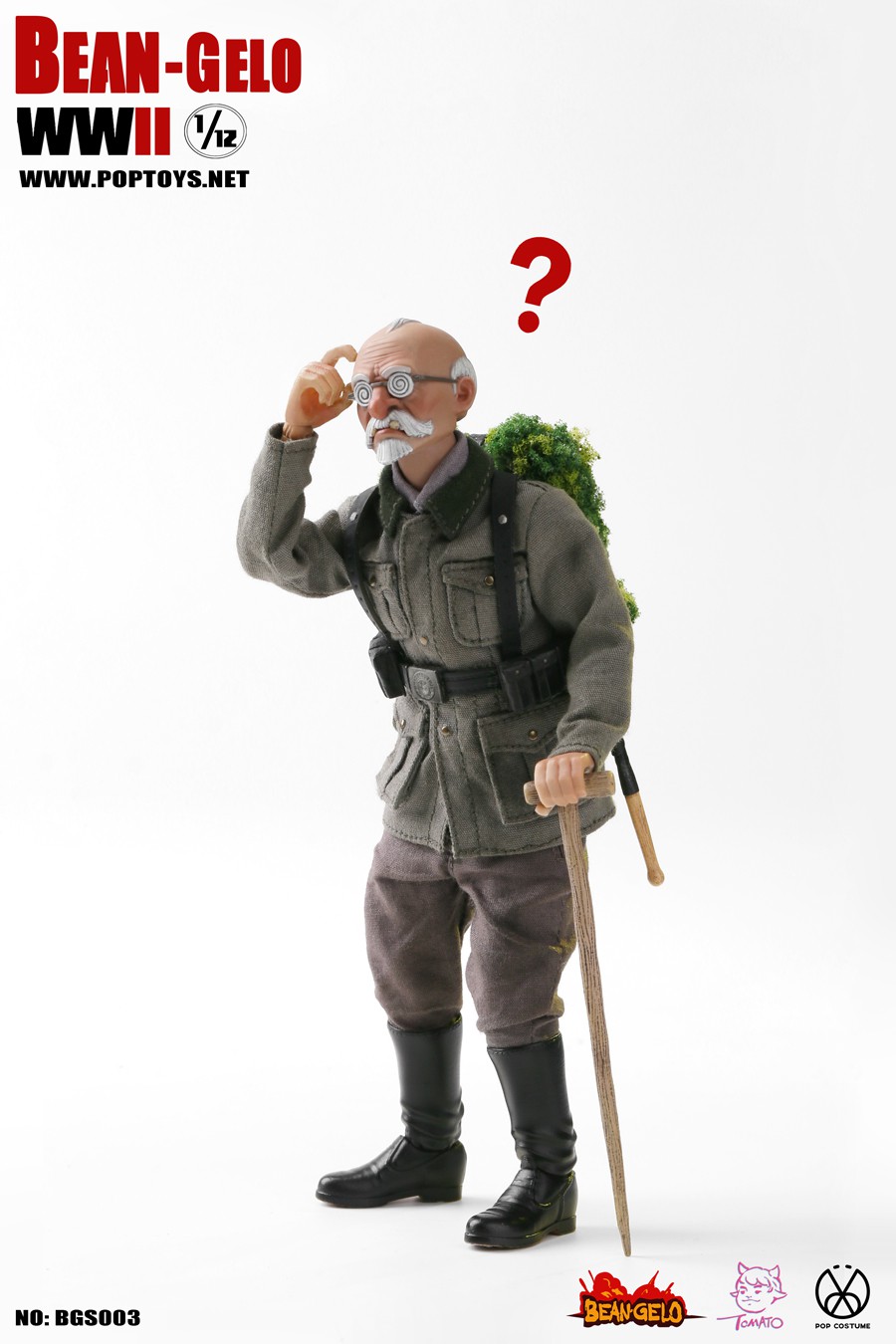 [สั่งจอง] POPTOYS 1/12 Bean Gelo Serie BGS001/2/3 Franz ,George , Weber