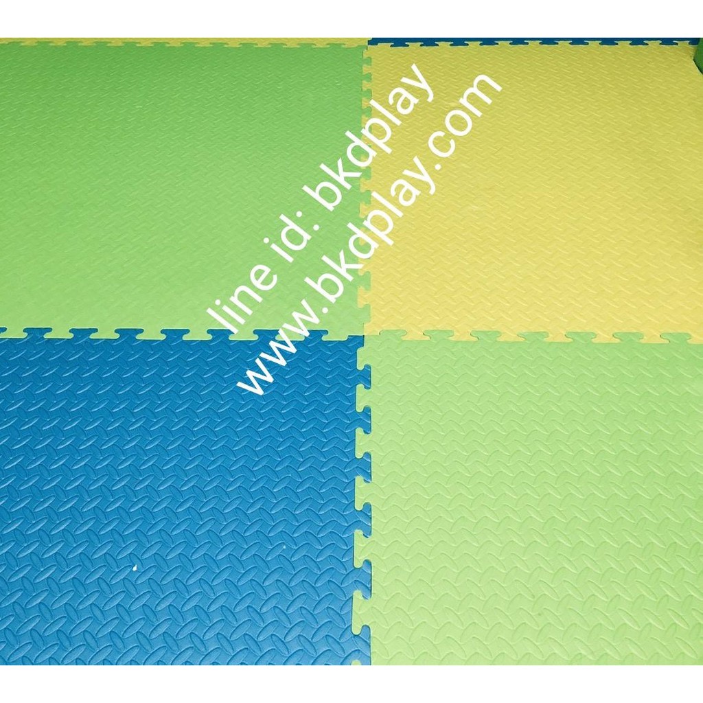 แผ่นโฟมปูพื้นกันกระแทก จิ๊กซอว์ EVA (งานนำเข้า) 10 มล 100x100 หนา 1 ซม. ,แผ่นกันกระแทก,แผ่นโฟมปูพื้น, โฟมปูพื้น,จิ๊กซอว์ปูพื้น, แผ่นรองคลาน สำหรับเครื่องเล่นสนามในร่ม ห้องเด็กเล่น พร้อมส่ง ราคาโรงงาน