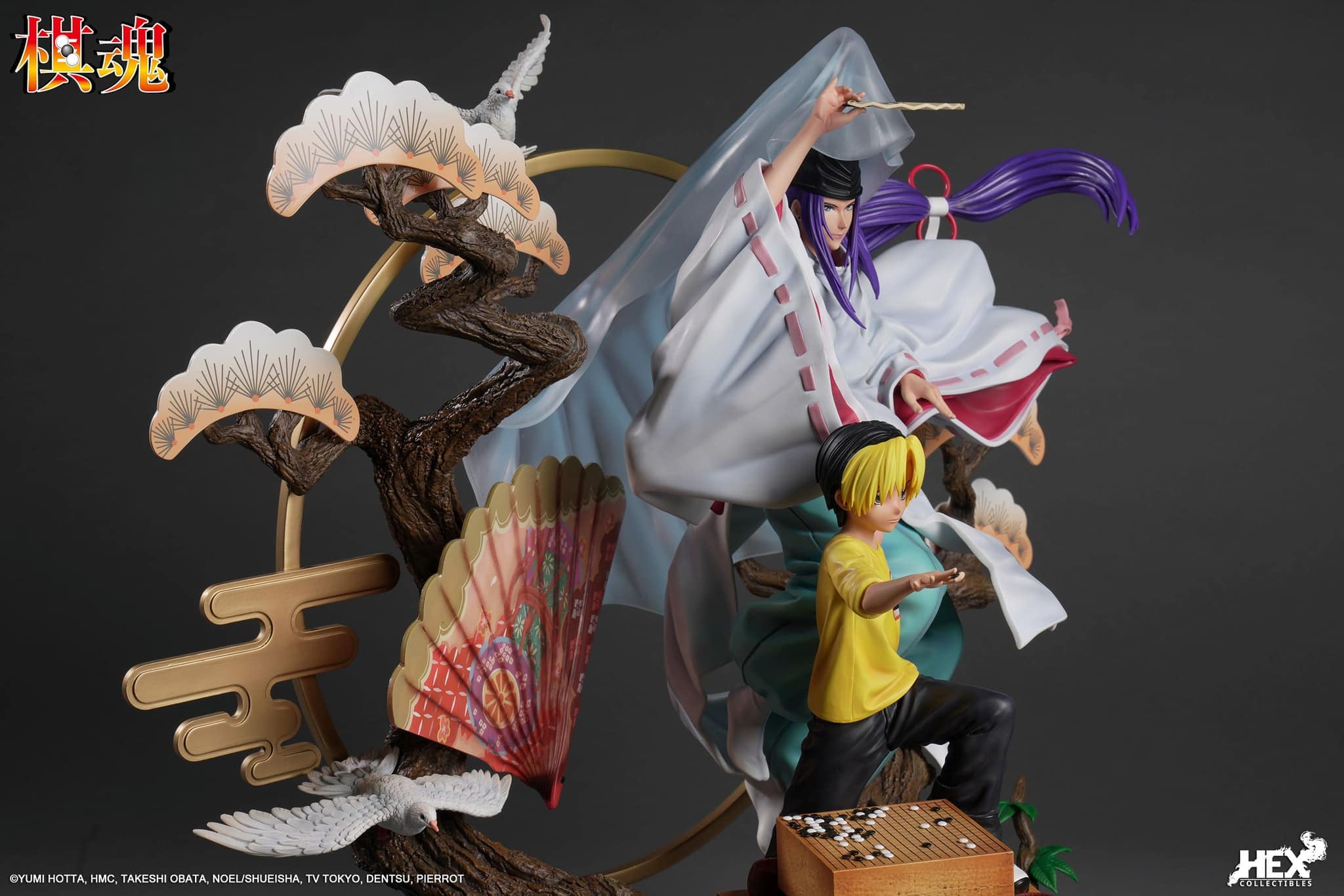 [สั่งจอง]HEX Collectibles 1/6 : Hikaru no Go-Shindou Hikaru & Fujiwara no Sai: The Divine Move