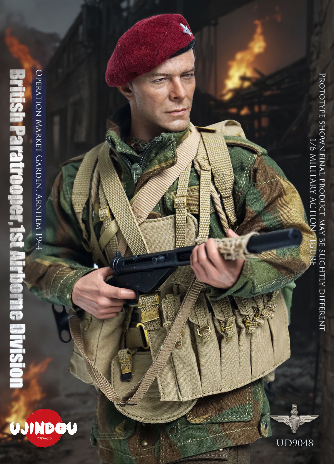 [สั่งจอง]UJINDOU UD9048 1/6 : British Paratrooper 1st Airborne Div Operation Market Garden Arnhem 1944