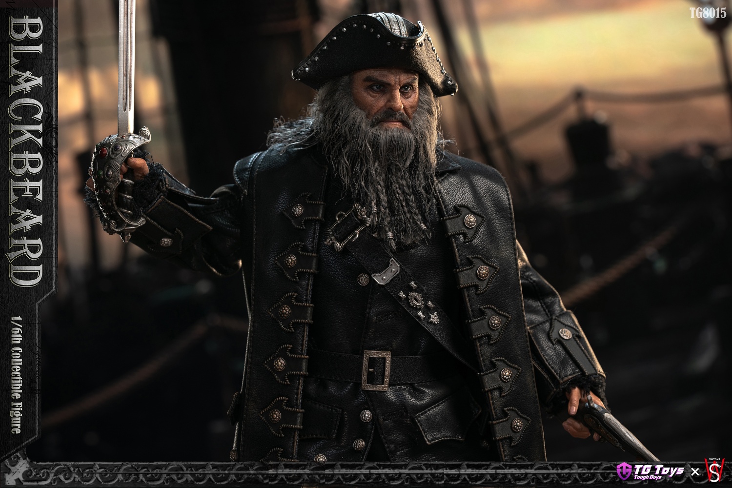 [สั่งจอง] TGTOYS×SWTOYS TG8015 1/6 : Blackbeard