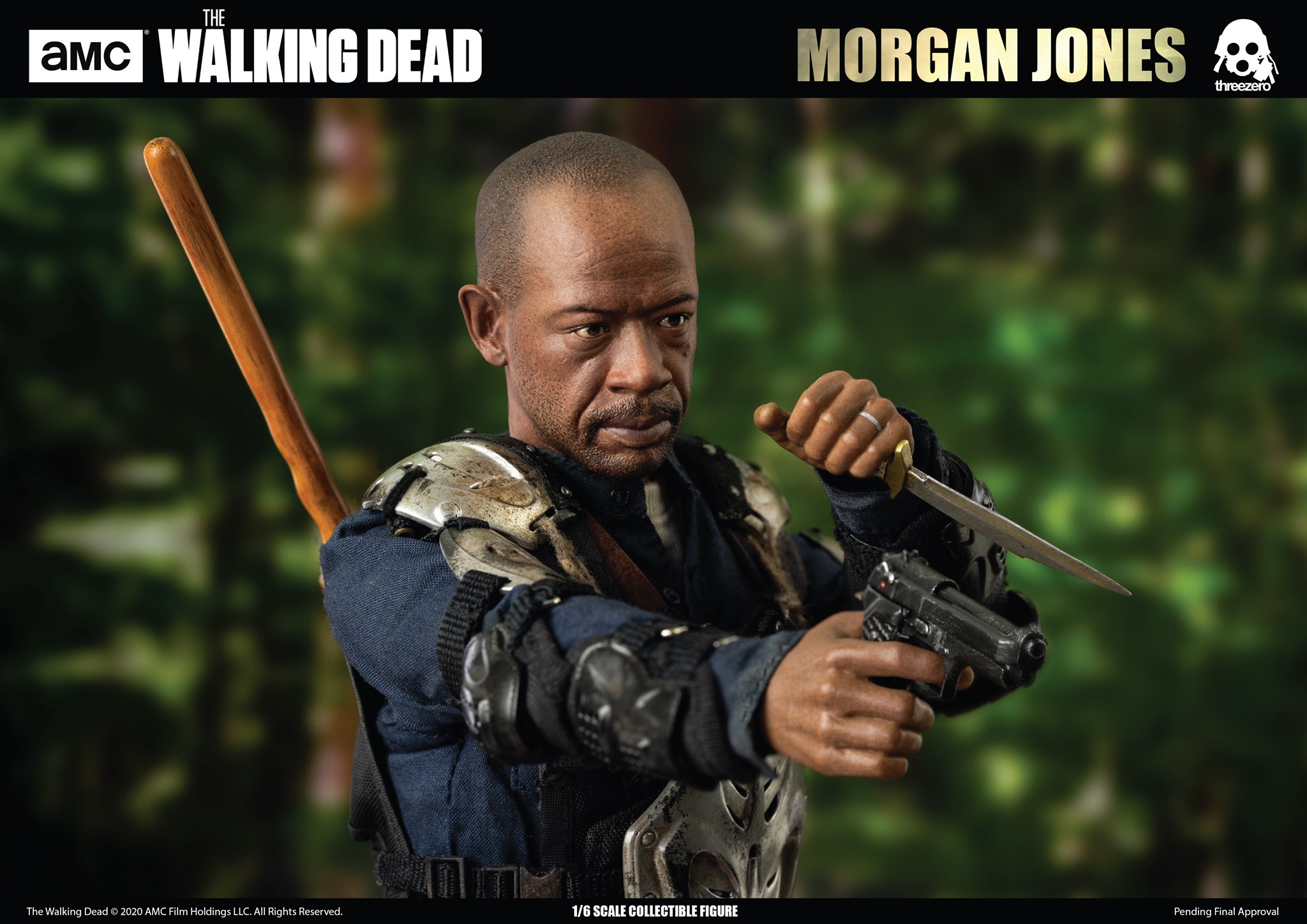 [สั่งจอง]THREEZERO 3Z0099 1/6 : The Walking Dead (Season 7) - Morgan Jones