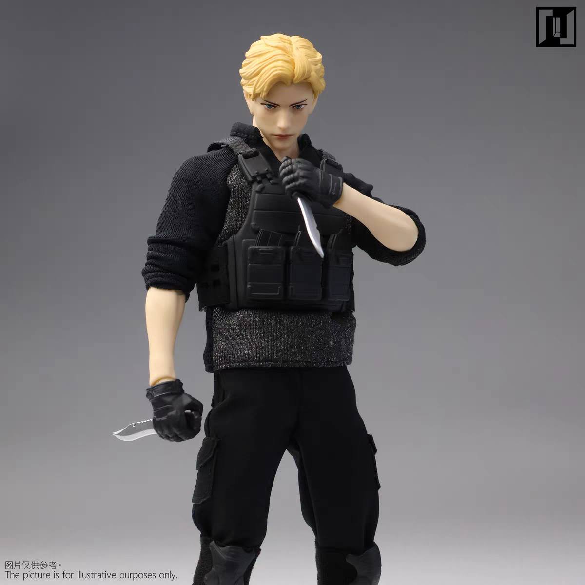สั่งจอง]Mirrfig MF002 1/12 : Male Body - Toxtoysshop