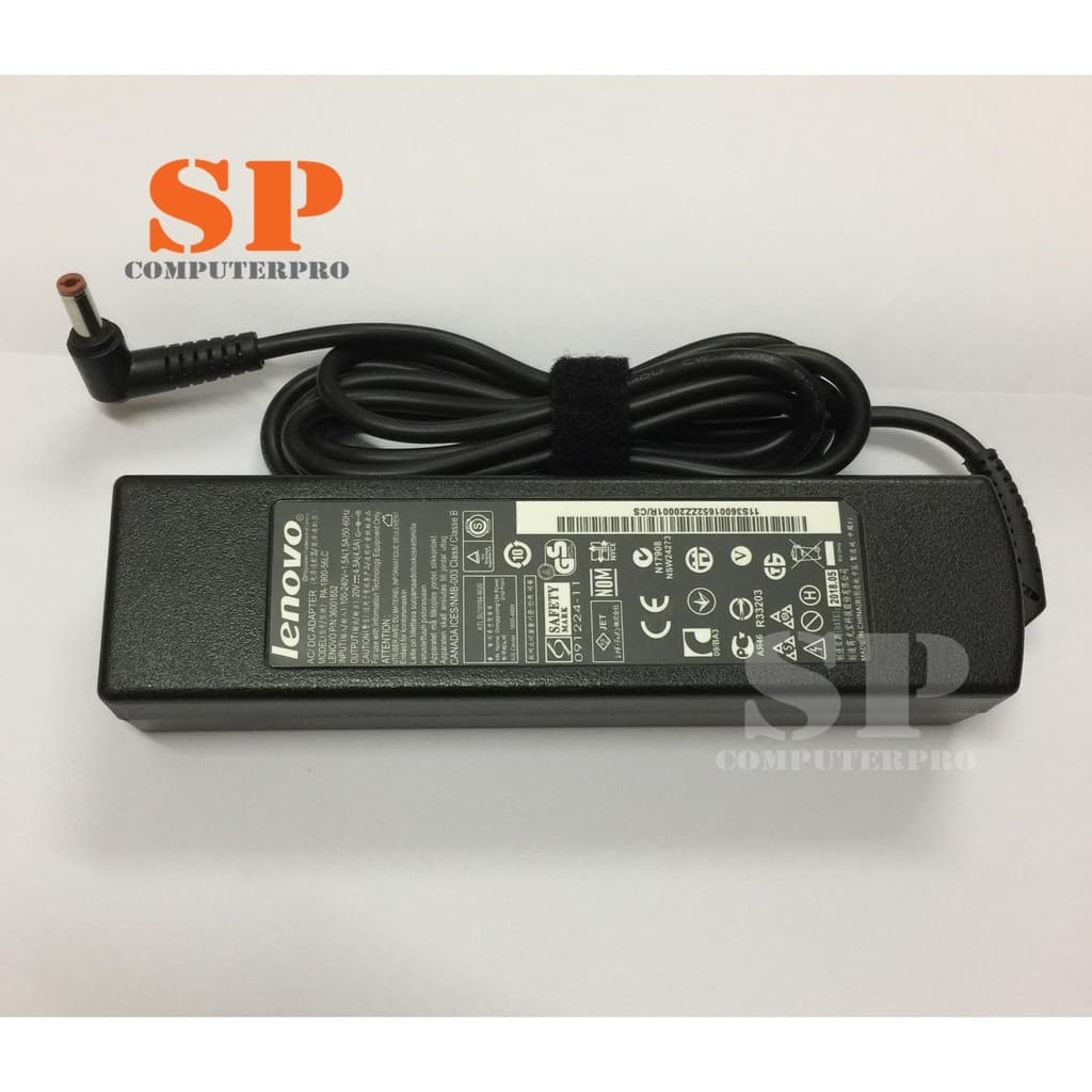 Adapter LENOVO อแดปเตอร์ของแท้ LENOVO G470 G480 Z470 Z480 Y480 Z500 Z580 20V 4.5A( 5.5*2.5MM ) 90W