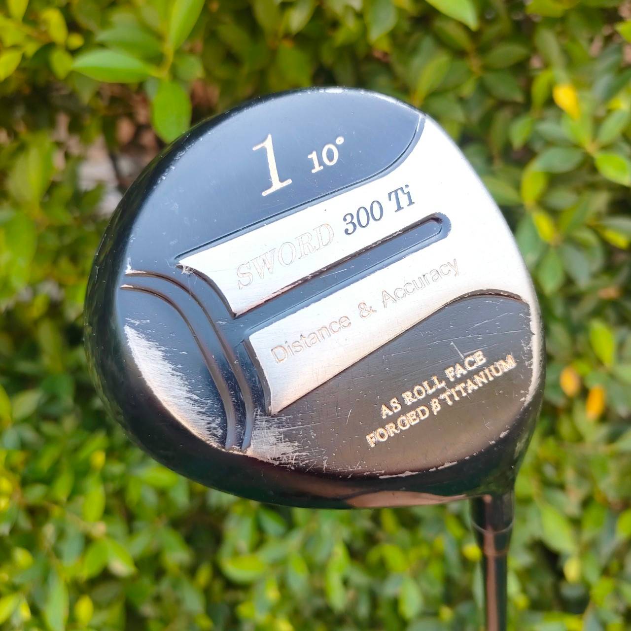 DRIVER SWORD 300 Ti องศา 10 ก้าน KATANAGOLF FLEX R วัสดุ FORGED TITANIUM หน้าเด้ง AS ROLL FACE สำหรับคนชอบหัวไม่ใหญ่มาก ไม้กอล์ฟมือสอง ของแท้ BY NakaraLuxurious