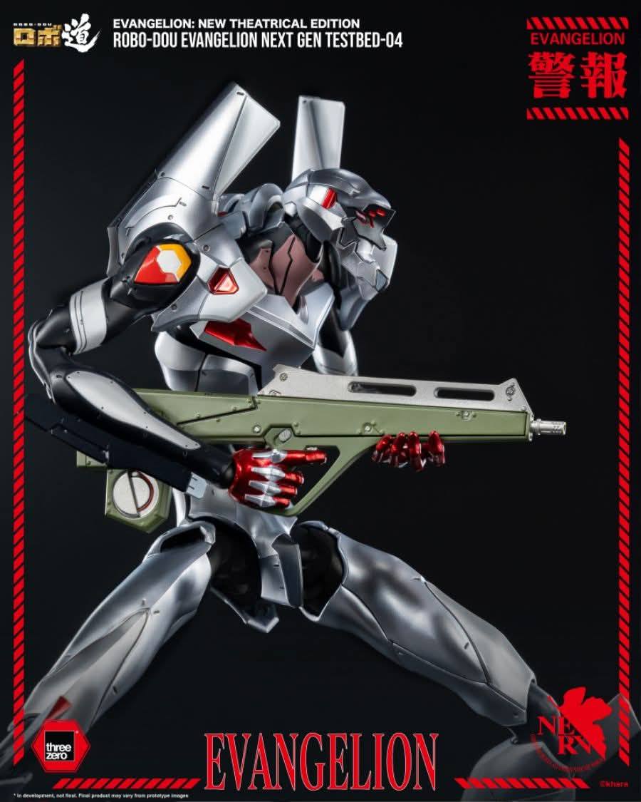[สั่งจอง]threezero Evangelion: New Theatrical Edition Robo-Dou Evangelion Next Gen Testbed-04 (25Cm)