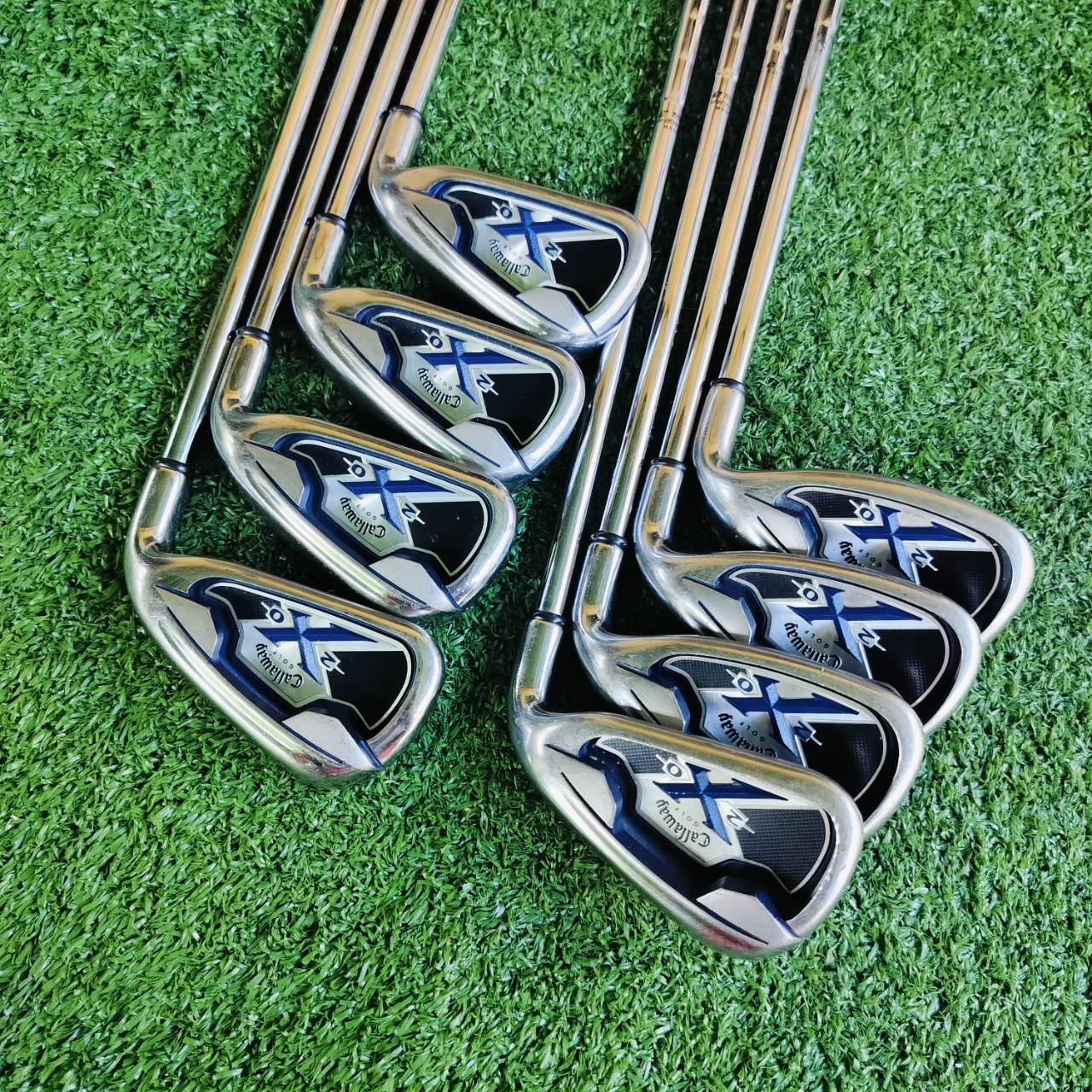 ชุดเหล็ก Callaway X-20 เป็นรุ่นดังและสมบูรณ์แบบ ของ Callaway X SERIES ก้านเสียบทะลุผ่าแฉกสวยเดิม ไม้กอล์ฟพรีเมี่ยมมือสอง ของแท้ By NakaraLuxurious