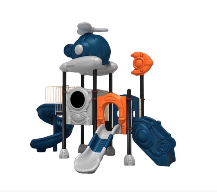 เครื่องเล่นสนามกลางแจ้ง ในร่ม ชุดท่องเที่ยวอวกาศกับเฮลิคอปเตอร์สไลเดอร์ใหญ่,ครุภัณฑ์สนามเด็กเล่น,งบ.สพฐ,โครงการโรงเรียนประชารัฐ, เครื่องเล่นสนามระดับก่อนประถมศึกษา, งบประมาณ80,000 playground,สไลเดอร์,ของเล่นเสริมพัฒนาการ,เครื่องเล่นสนาม, สนามเด็กเล่น