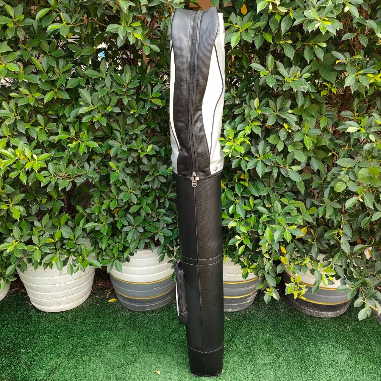 ถุงกอล์ฟ HAIF SET MIZUNO มือสอง ถุงใบขนาดกลาง ไม่ใช่ใบเล็ก ใส่ไม้ได้เยอะมาก ใส่ไปออกรอบต่างประเทศ ยังได้ครับ สุดยอดคุณภาพ