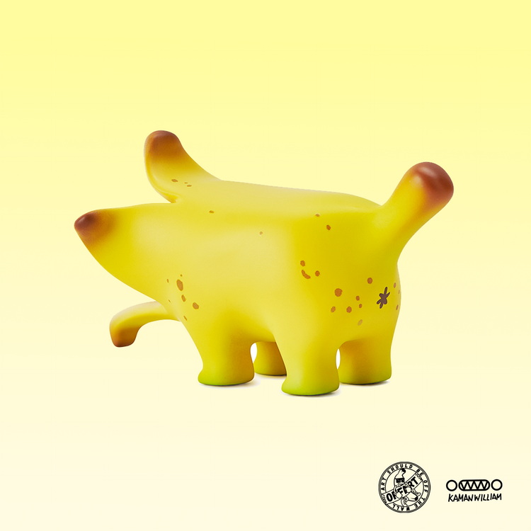 [สั่งจอง] OFFART X Kamanwilliam Bananaers Dog (9Cm)