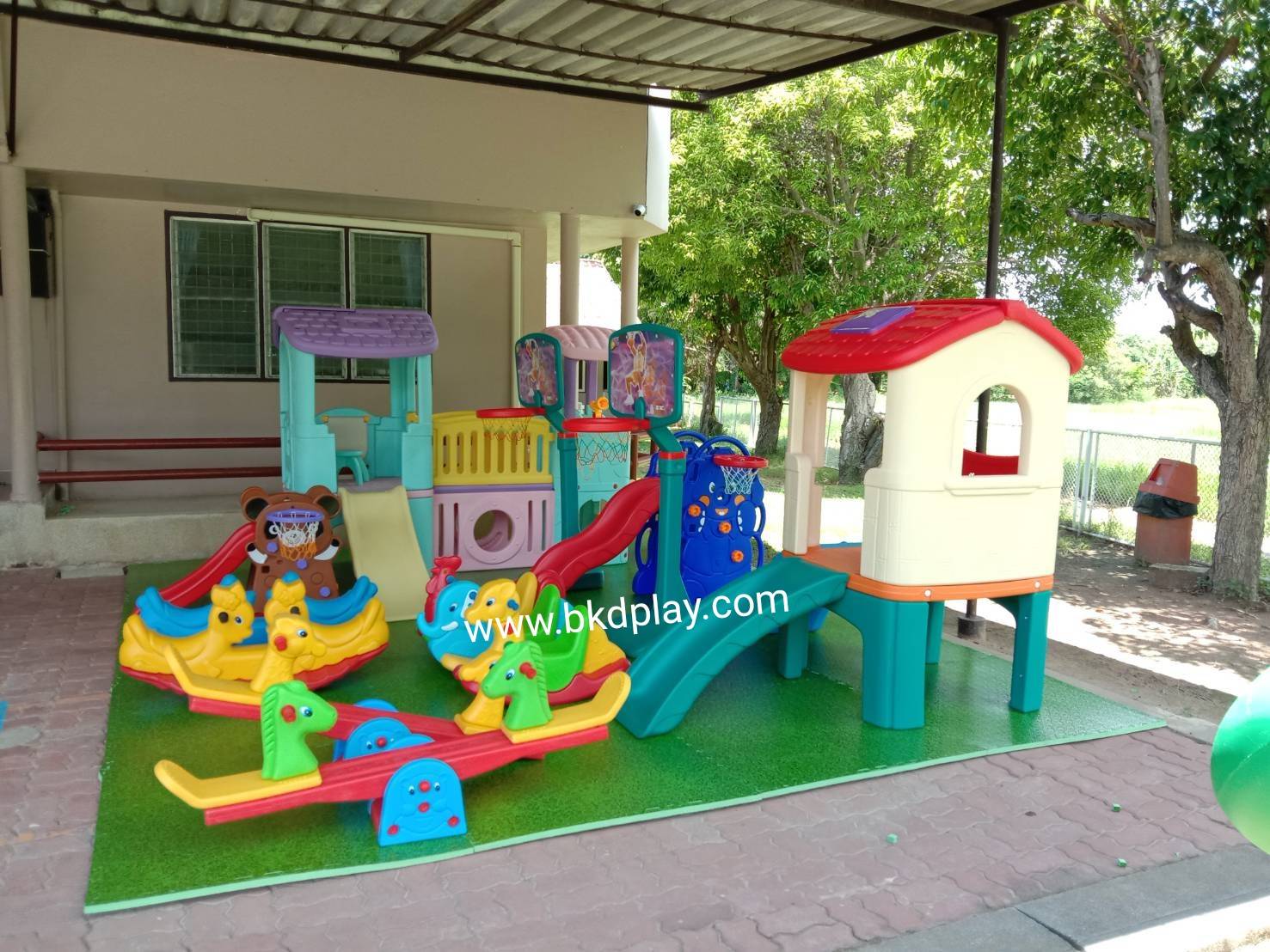 ไม้กระดก, ม้ากระดก ไม้กระดกช้างคู่ คานกระดก ของเล่นเด็ก สินค้าพร้อมส่ง