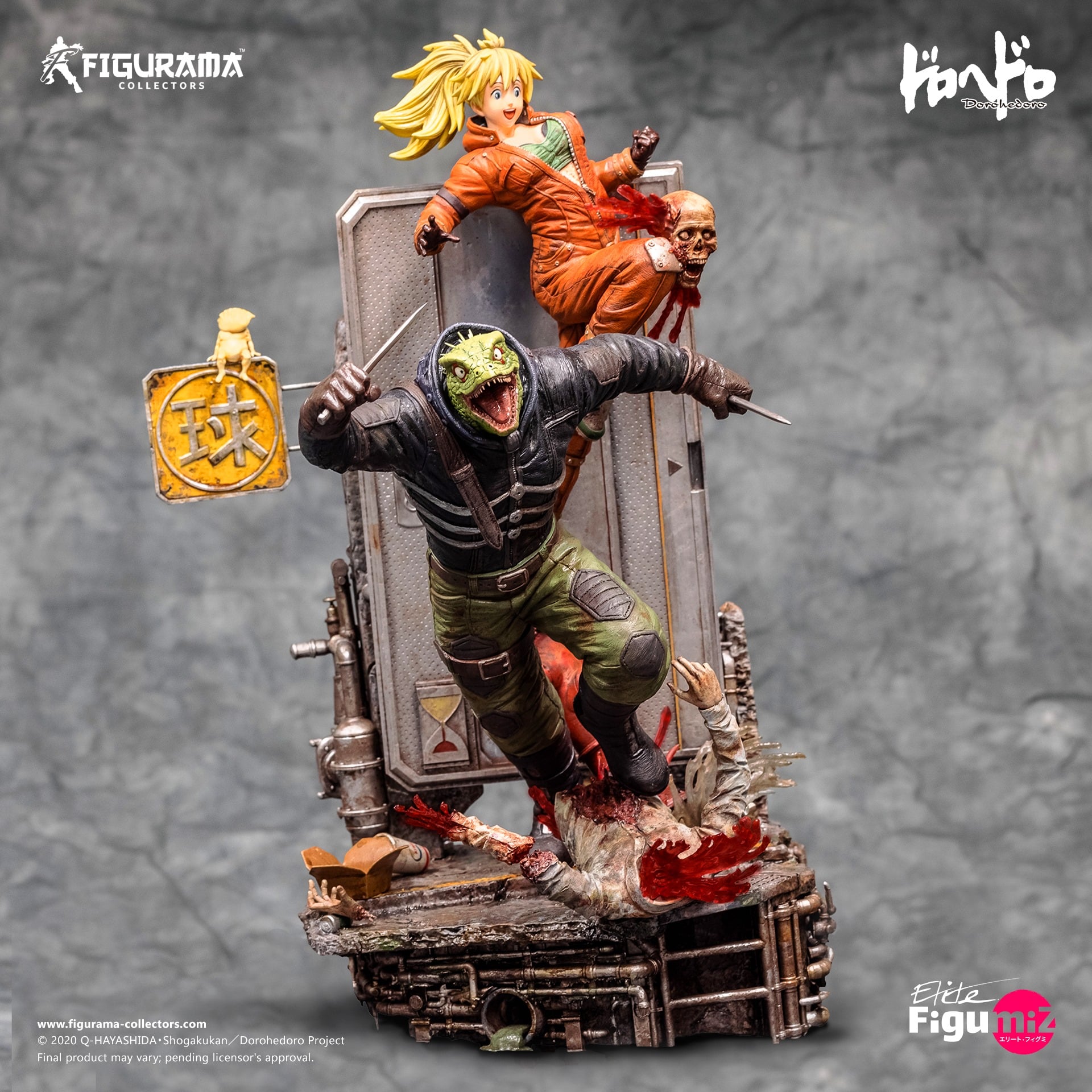 [สั่งจอง]Figurama Collectors 1/8 : CAIMAN & NIKAIDO ELITE FIGUMIZ STATUE