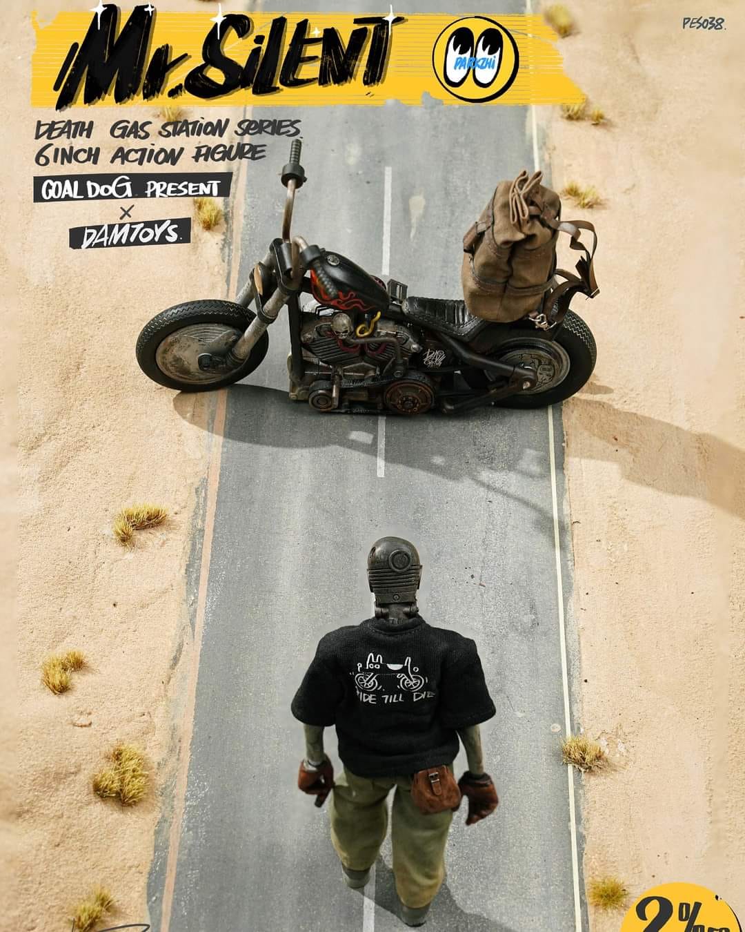 [สั่งจอง]Coaldog x Damtoys 1/12 : D.G.Sseries Mr.Silent