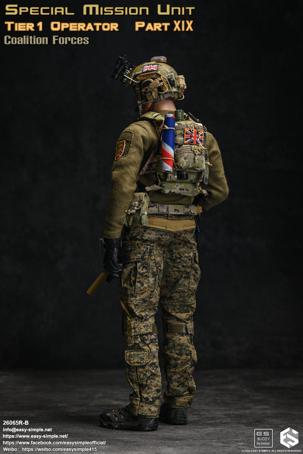 [สั่งจอง] Easy&Simple 26065R-B 1/6 : Special Mission Unit Tier1 Operator Part XIX Coalition Forces