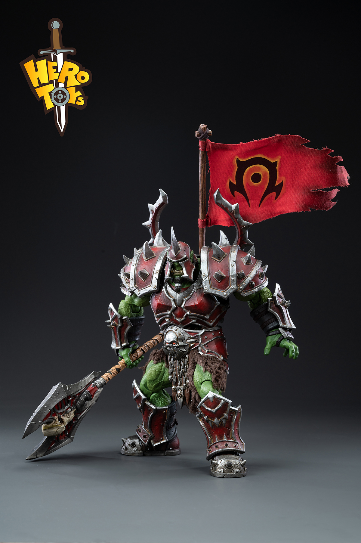 [พร้อมส่ง] Hero toys 7" : Orc Warlord Warrior - Kor'kron