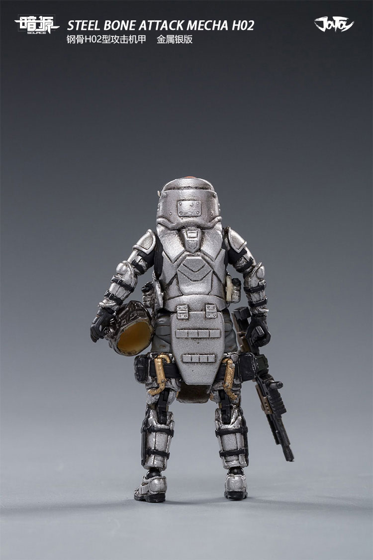 [สั่งจอง] JOYTOY 52021031 STEEL BONE ATTACK MECHA H02 (Silver)