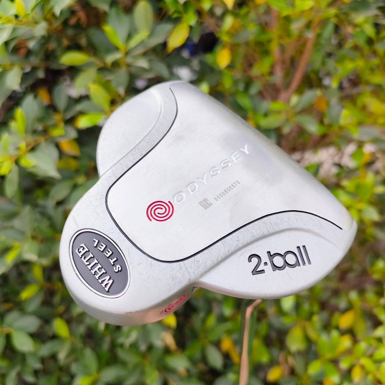 PUTTER ODYSSEY 2-BALL WHITE STEEL ความยาว 34 นิ้ว ก้าน WHITE STEEL