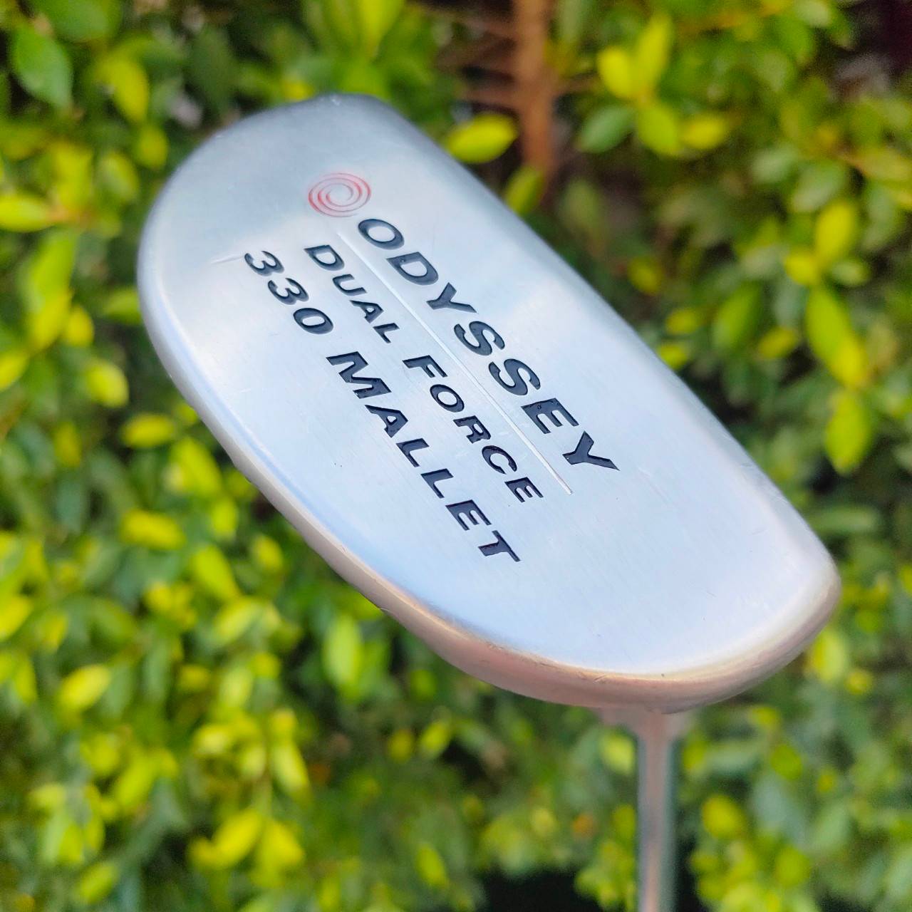 PUTTER ODYSSEY DUAL FORCE 330 MALLET ความยาว 34 นิ้ว พัตเตอร์ทรงมอลเล็ตที่ชดเชยสูง และมีการทำบล๊านซ์น้ำหนักได้ดีมาก ไม้กอล์ฟมือสอง ของแท้ BY NakaraLuxurious