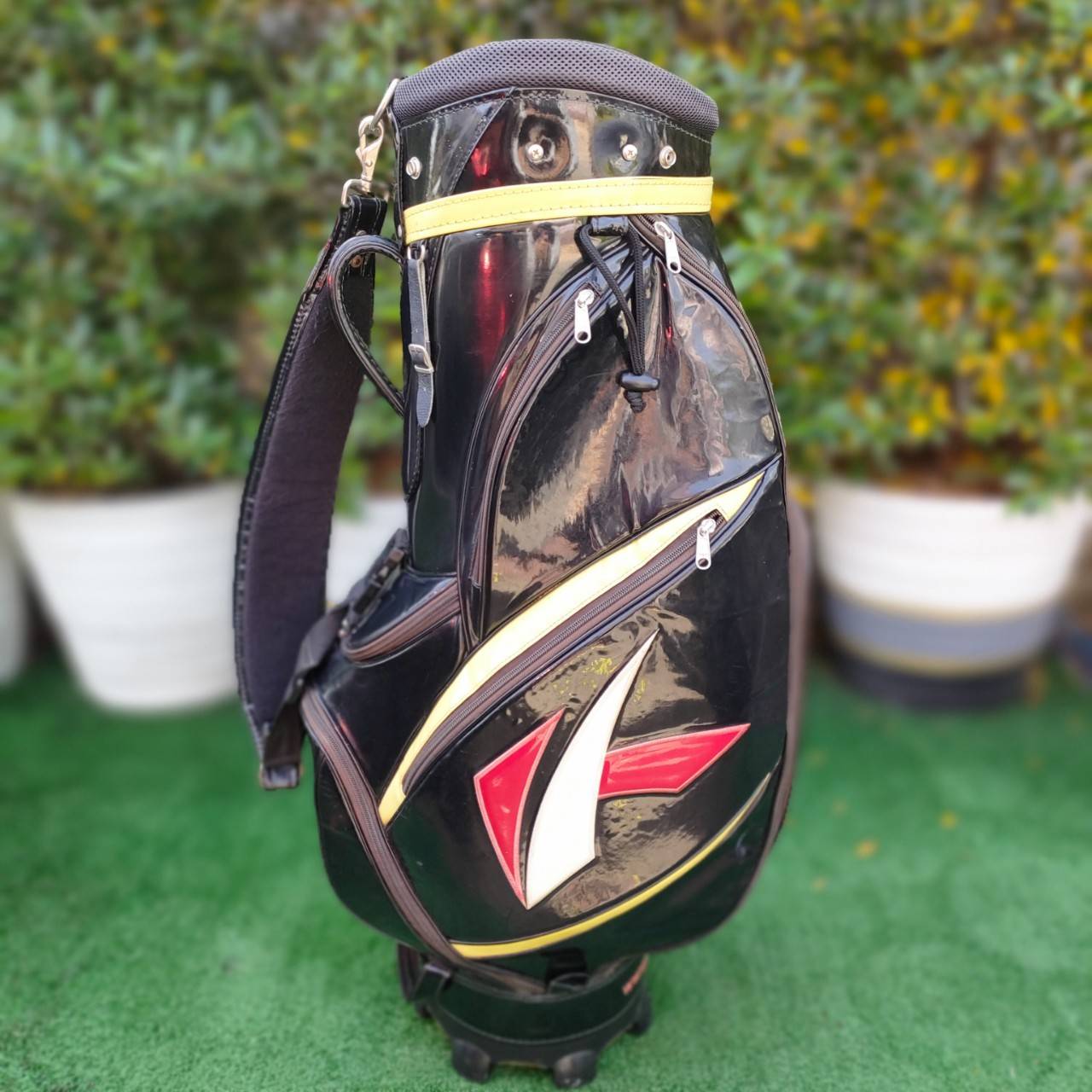 ถุงกอล์ฟ KASCO หนังเเก้ว มือสอง ถุงใหญ่ ของจริงสวยมากๆครับ