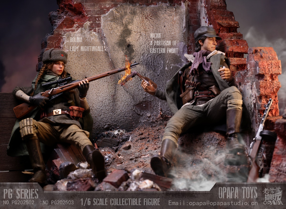 [สั่งจอง]OPAPA TOYS 1/6 - PG202502 : Bolina-Lady Nightingale (Winter Version)