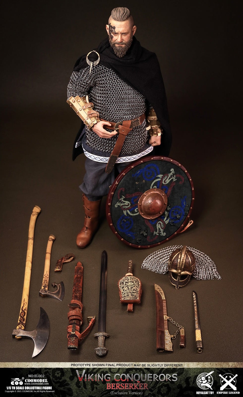 [สั่งจอง]COOMODEL 1/6 : LEGNGDS OF EMPIRES - VIKING CONQUERORS