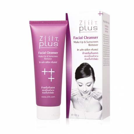 ZiiiT Plus Facial Cleansing Milk 100 กรัม