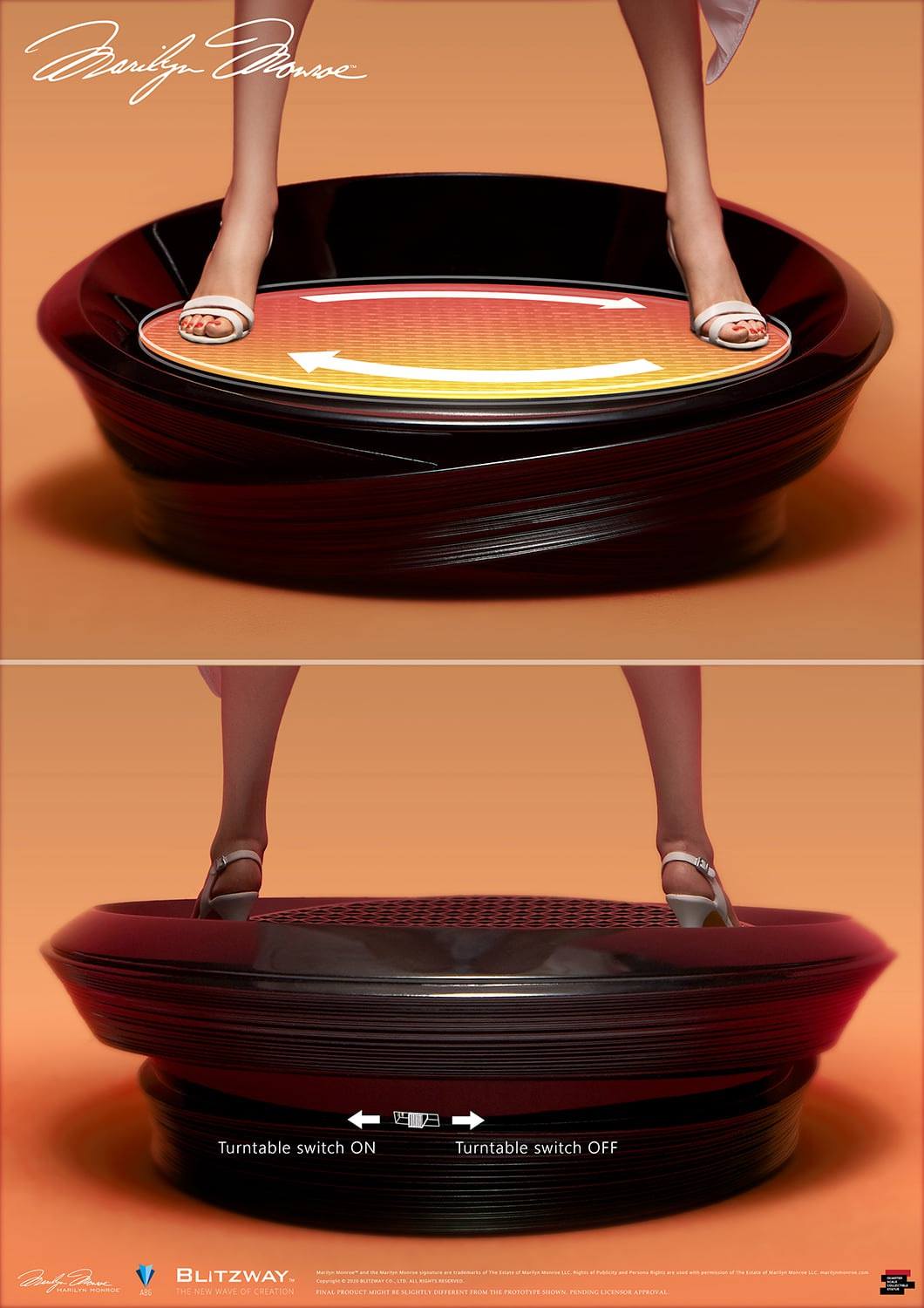 [สั่งจอง]Blitzway BW-SS-20801 1/4 Statue : Marilyn Monroe