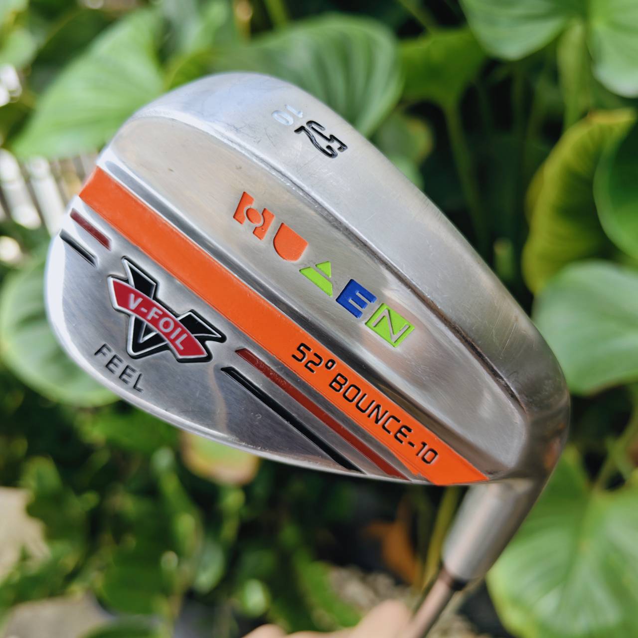 WEDGE HUAEN 52° BOUNCE 10 / V-FOIL FEEL U-Groove Technology เพิ่มสปินและควบคุมลูก