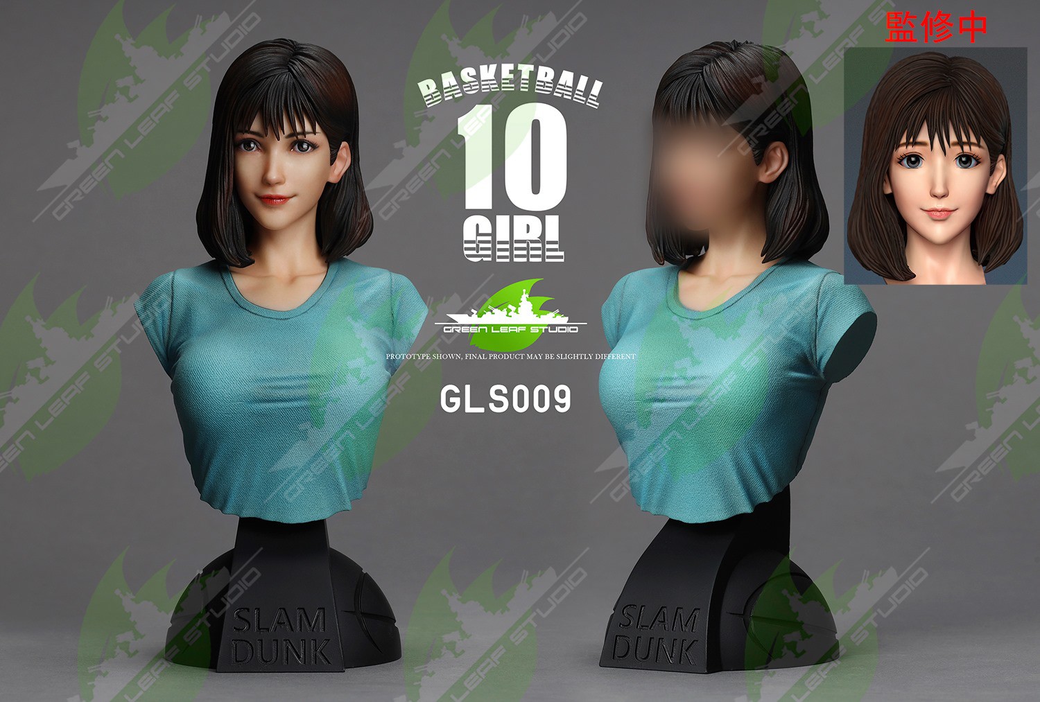 [สั่งจอง]GREEN LEAF STUDIO GLS009 1/4 : Basketball girl statue red/white ver.