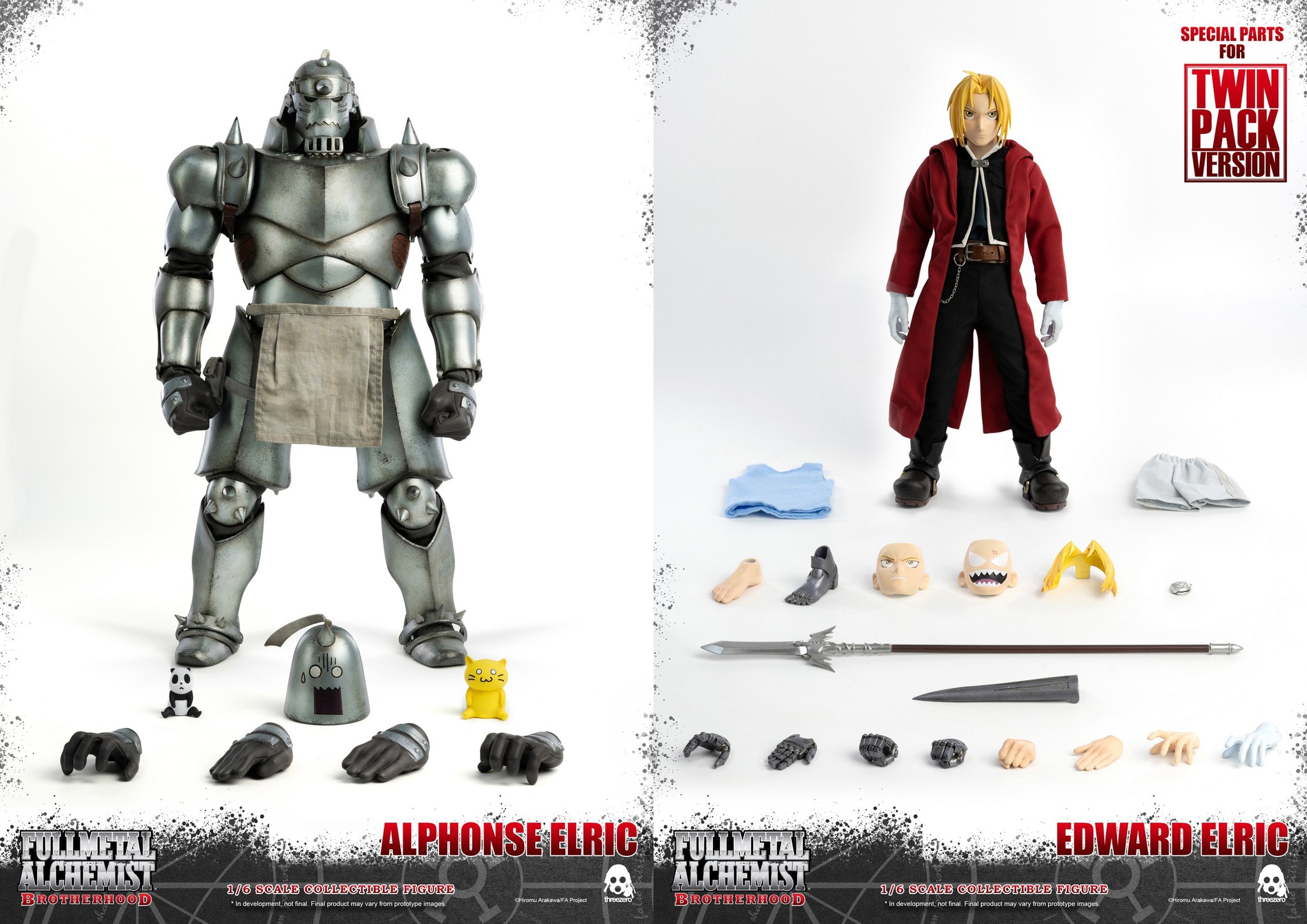 [พร้อมส่ง] threeZero x Fullmetal Alchemist: Brotherhood- 3Z03900W0 : Alphonse & Edward Elric