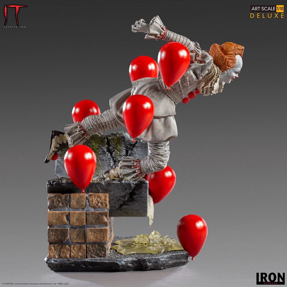 [สั่งจอง]IRON STUDIOS WBHOR31220-10 Art Scale 1/10 IT Chapter Two : Pennywise Deluxe Edition