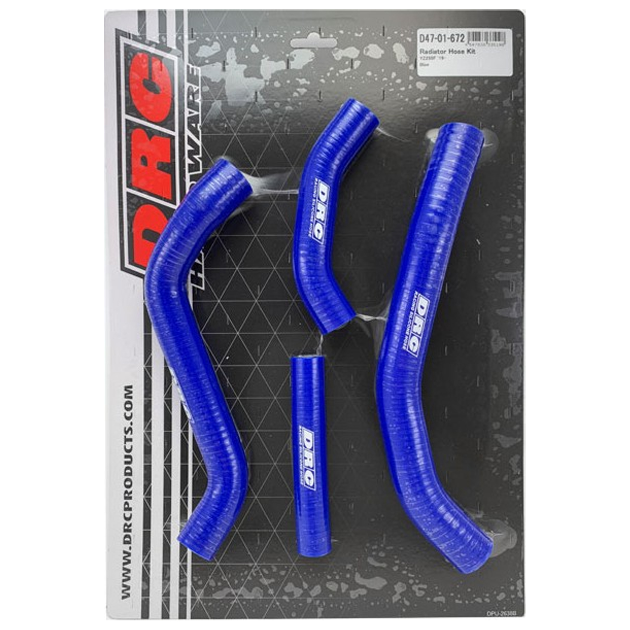 ท่อหม้อน้ำ DRC Radiator Hose Kit YZ250F 19-22, YZ250FX 20-22