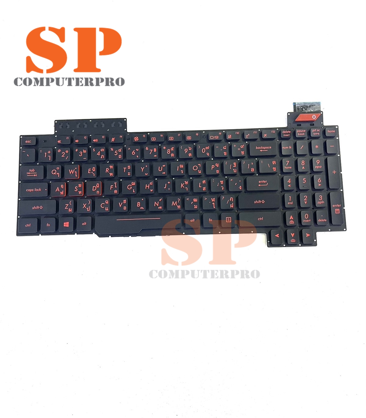 ASUS KEYBOARD คีย์บอดโน๊ตบุ๊ค ASUS FX503 FX503V FX503VD FX503VM