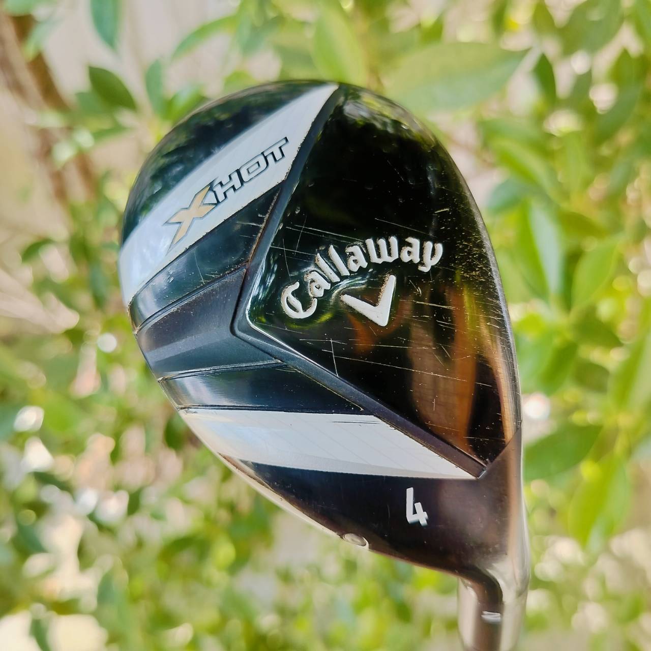 HYBRID4 CALLAWAY X-HOT องศา 22 ก้าน X-HOT FLEX S สภาพสวยสมบูรณ์เดิมๆทุกอย่าง กระดองสวยไม่มีลอยลอดลูก ตีดีมากๆ ตีง่ายและดุดัน ไม้กอล์ฟพรีเมี่ยมมือสอง ของแท้ By NakaraLuxurious
