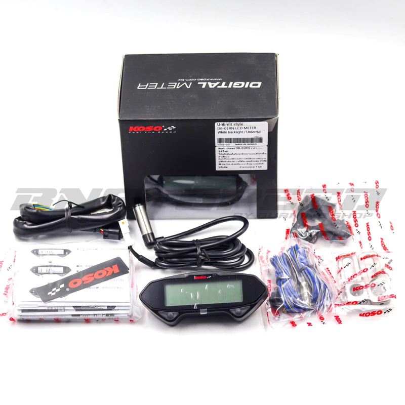 ไมล์ KOSO 02M00010 LCD METER UNLIMIT STYLE DB-01RN,REF NO: 02-DB01R (ของแท้ราคาพิเศษ)