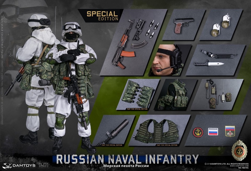 [สั่งจอง]DAMTOYS 78070S 1/6 RUSSIAN NAVAL INFANTRY SPECIAL EDITION