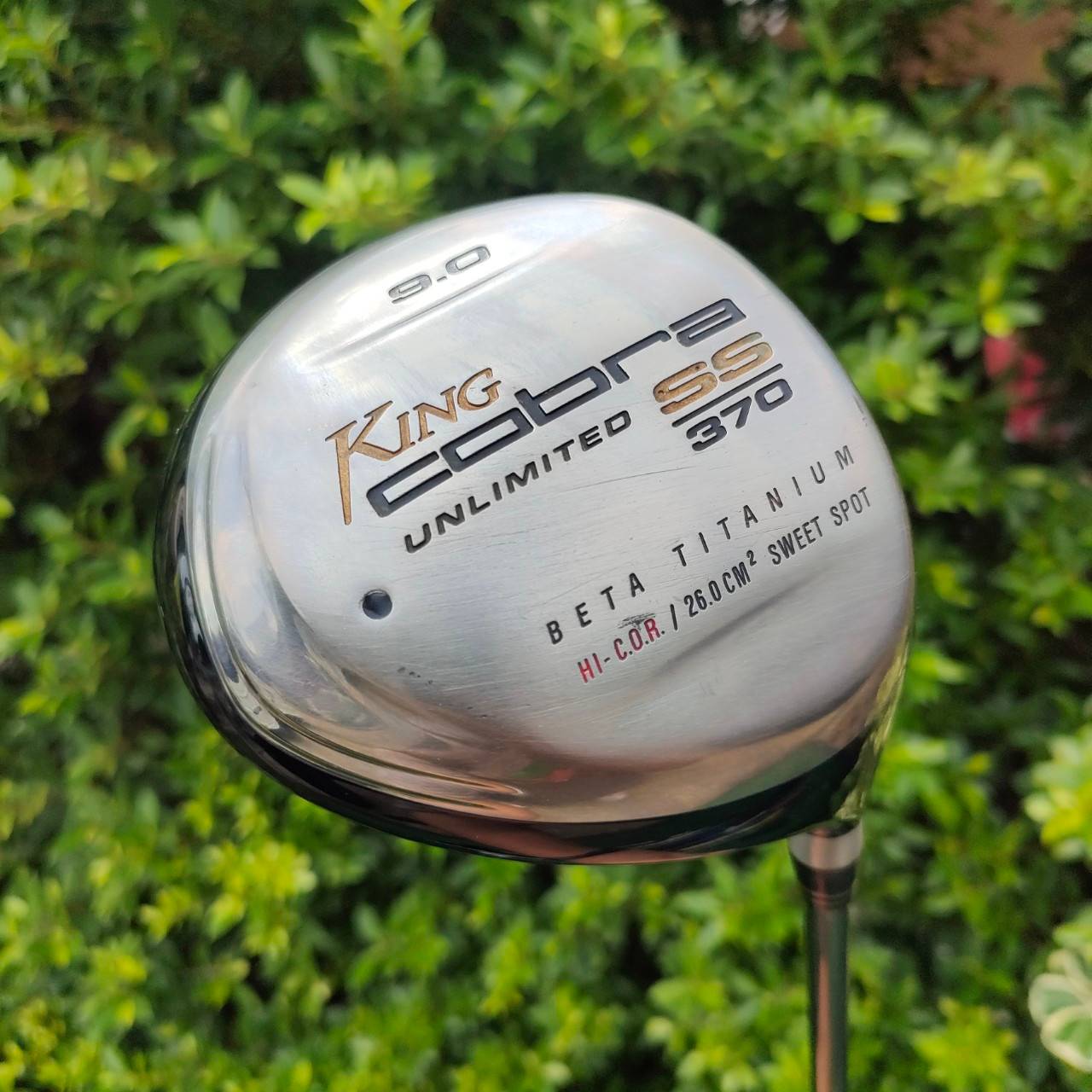 DRIVER KING COBRA UNLIMITED SS370 องศา 9 ก้าน ROYAL FLEX R มาพร้อม COVER ตรงรุ่น!!! มาพร้อม COVER ตรงรุ่น!!! ไม้กอล์ฟมือสอง ของแท้ BY NakaraLuxurious