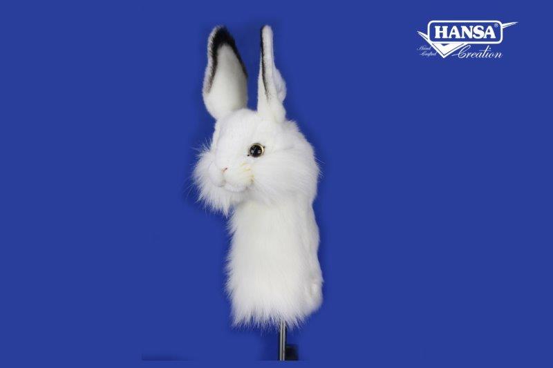 8458 White Bunny Golf Cover Utility 30cm.H