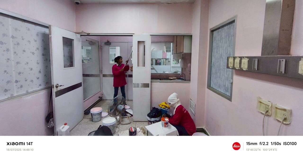 รพ.ศิริราช ตึกอานันทมหิดล งานปรับปรุงเคาน์เตอร์