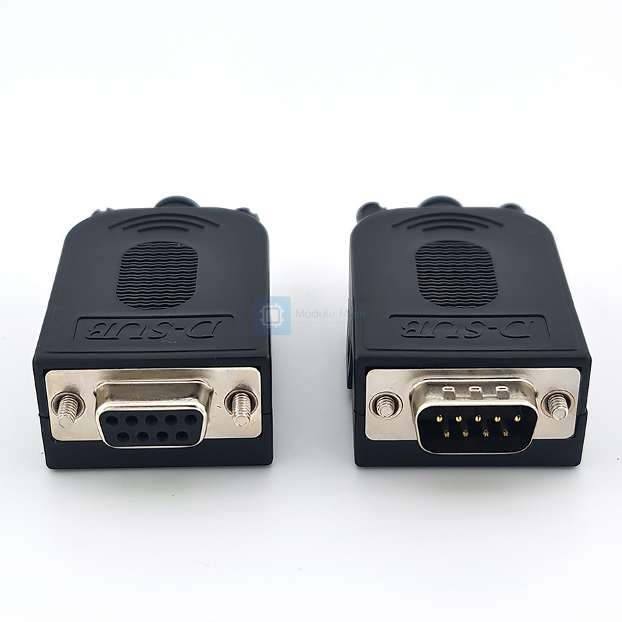 หัวต่อ DB9 แบบมีสกรู DB9 connector with screw terminal [เลือกแบบ]