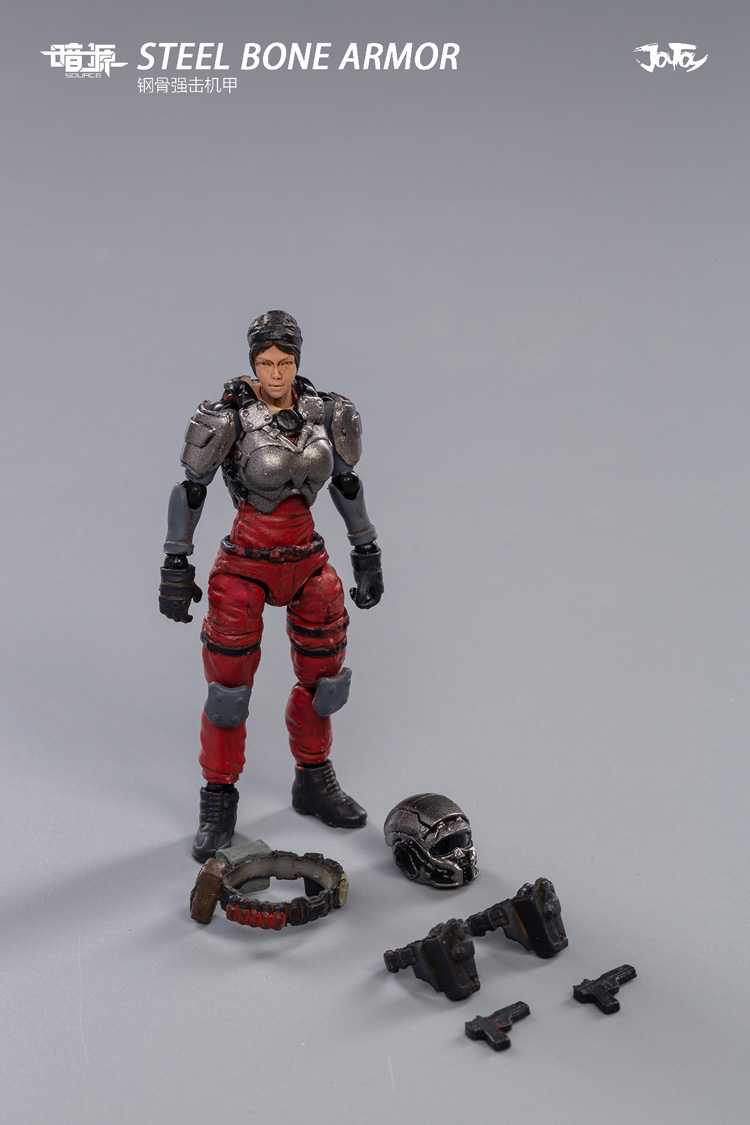 [สั่งจอง] JOYTOY JT0685 1/25 : Steel bone armour （white）