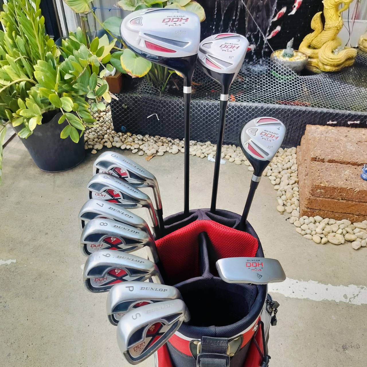 FULLSET DUNLOP DDH เต็มสูตร พร้อมถุงเดิมสวยๆ ออกรอบได้เลยค่ะ!!! ไม้กอล์ฟพรีเมี่ยมมือสอง ของแท้ By NakaraLuxurious