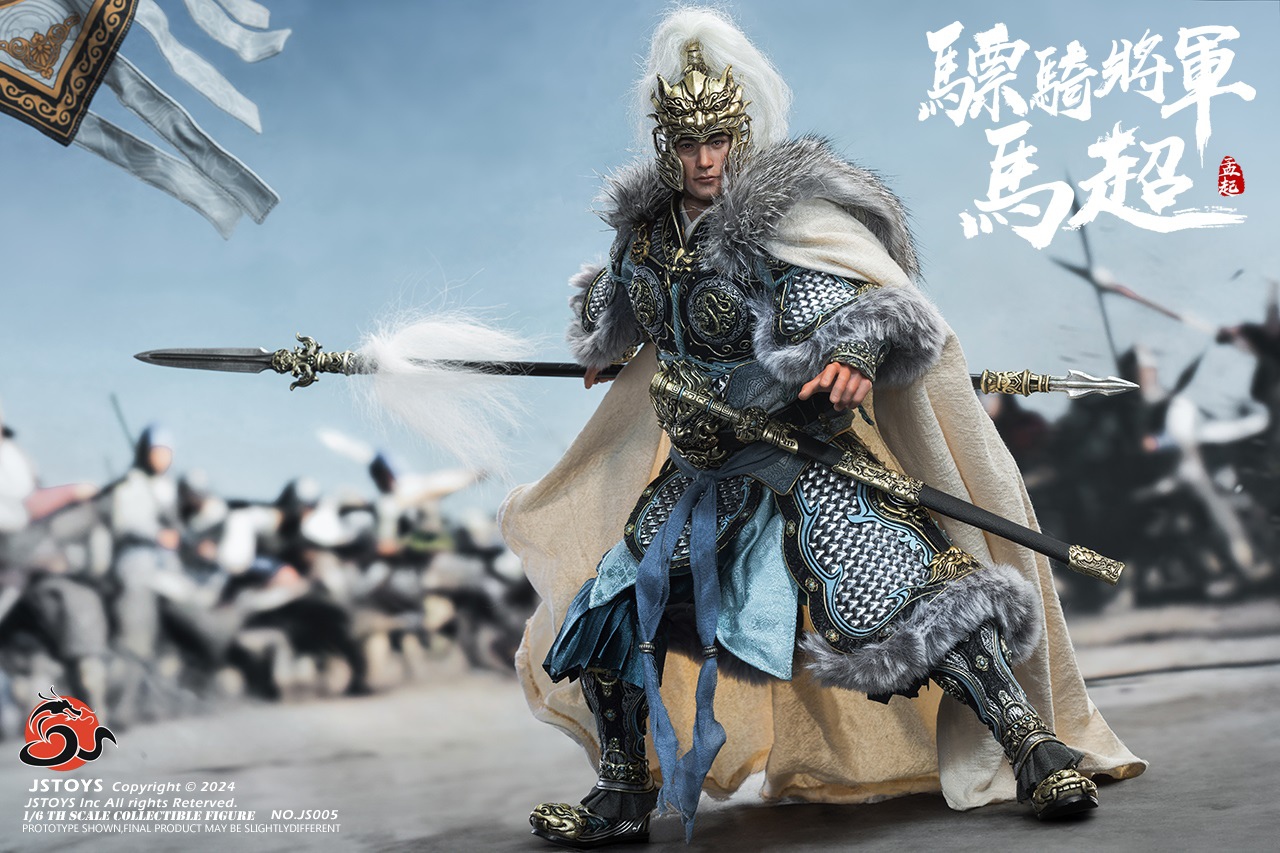 [สั่งจอง] JSTOYS 1/6 CAVALRY GENERAL MA CHAO, MENGQI - JS005 : STANDARD EDITION