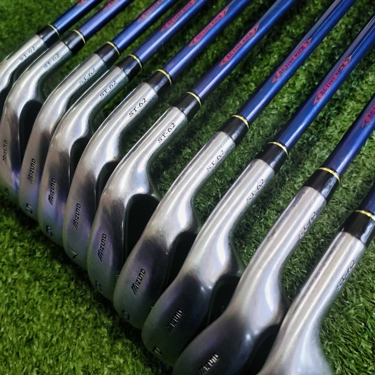 ชุดเหล็ก MIZUNO NOTUS SYNCHRO TURN มีเหล็ก 3-9 เเละ PW SW FW ชุดใหญ่ 10 ชิ้น!!! ก้าน PURE SELECT A-TI FLEX SR ตัวนีตี้ไกลจัด ไม้กอล์ฟพรีเมี่ยมมือสอง ของแท้ By NakaraLuxurious