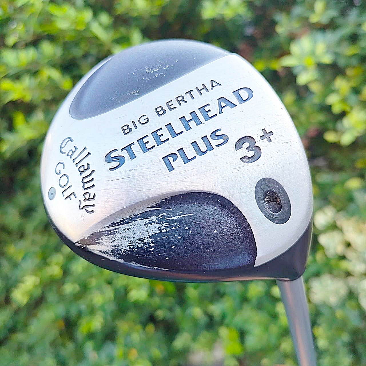 FW3+ CALLAWAY BIG BERTHA STEELHEAD PLUS ก้าน STEELHEAD PLUS FLEX R รุ่น + ตีไกลกว่าปกติ และตีง่ายมาก!! ไม้กอล์ฟมือสอง ของแท้ BY NakaraLuxurious