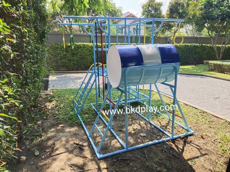 ชุดรวมA เครื่องเล่นสนามกลางแจ้ง เครื่องเล่นสนามเหล็ก ประกอบด้วยสไลเดอร์ชิงช้าปีนป่ายบาร์โหน อุโมงค์ลอด OutdoorPlayground,ผลิตเครื่องเล่นสนาม,สนามเด็กเล่น,เครื่องเล่นงบสพฐ.ประชารัฐ ราคาโรงงาน
